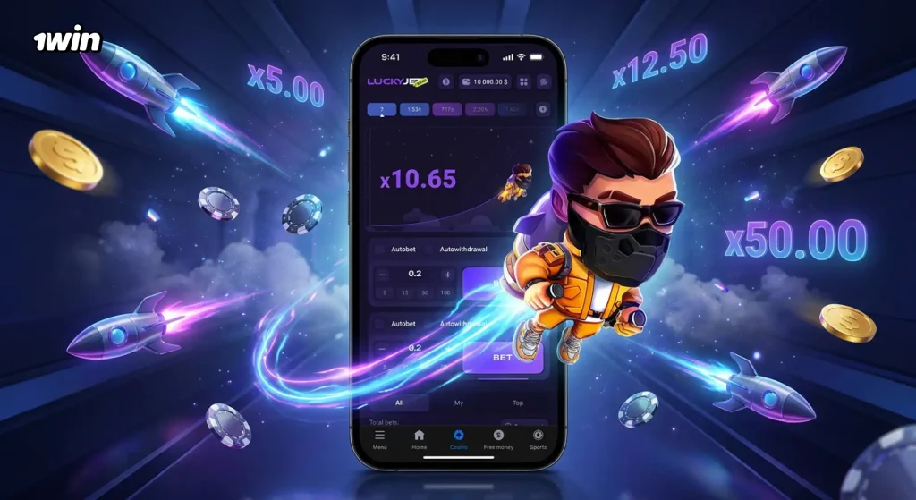 1win Lucky Jet: Crash Game de 1win Games